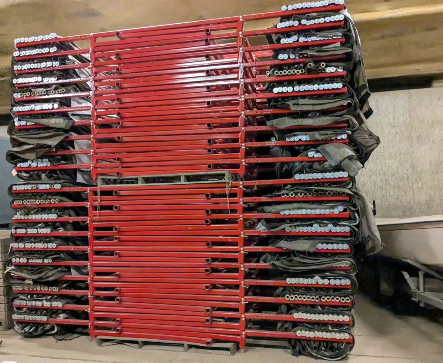 Ingeklapte kiemrekken